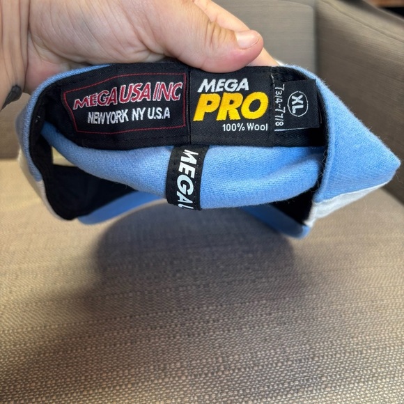 Blue and White Baseball Cap DirtySouth dad Hat - Picture 3 of 4